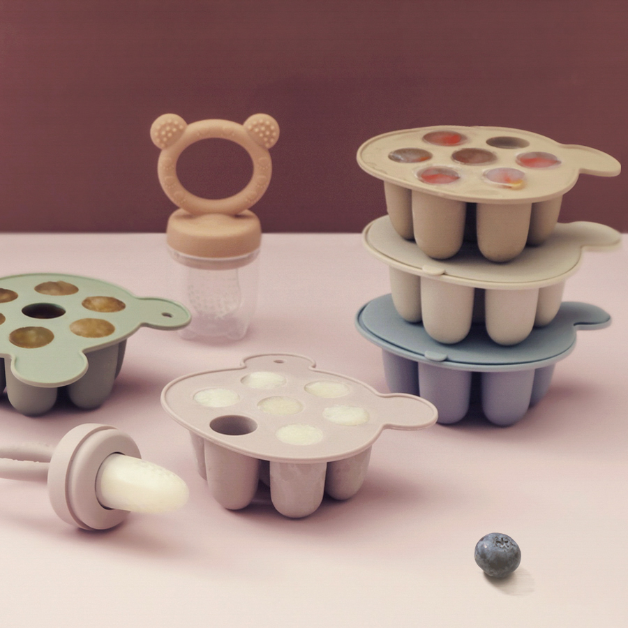 Baby Food Nan - Baby Ice Cream Pops Silicone Mold