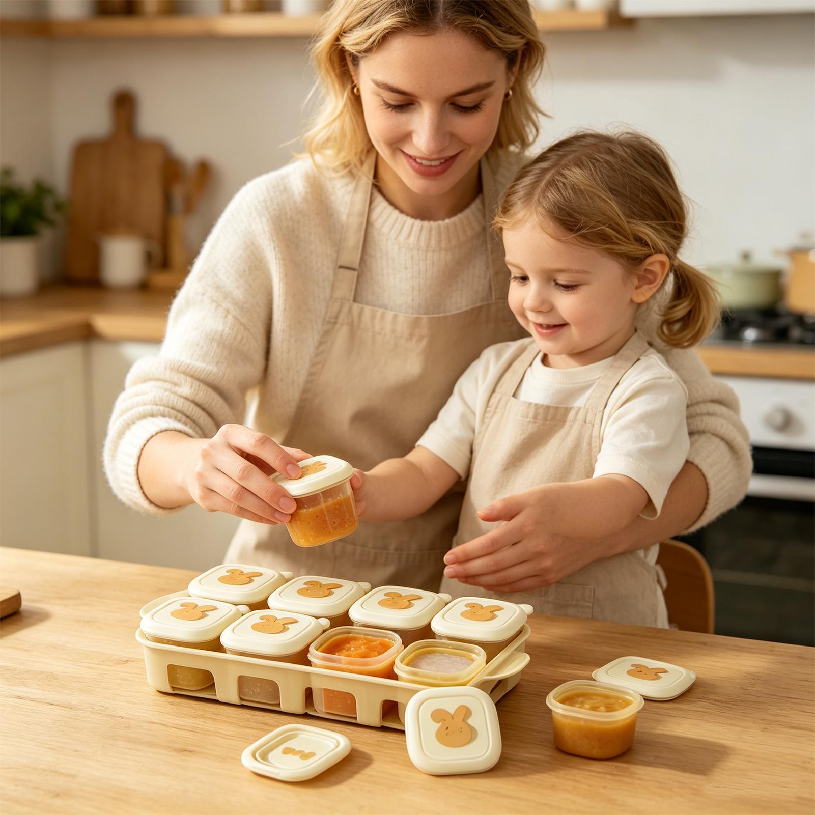Cube Food Freezer Tray Kids Yo - Freezer Tray Baby recension och pris