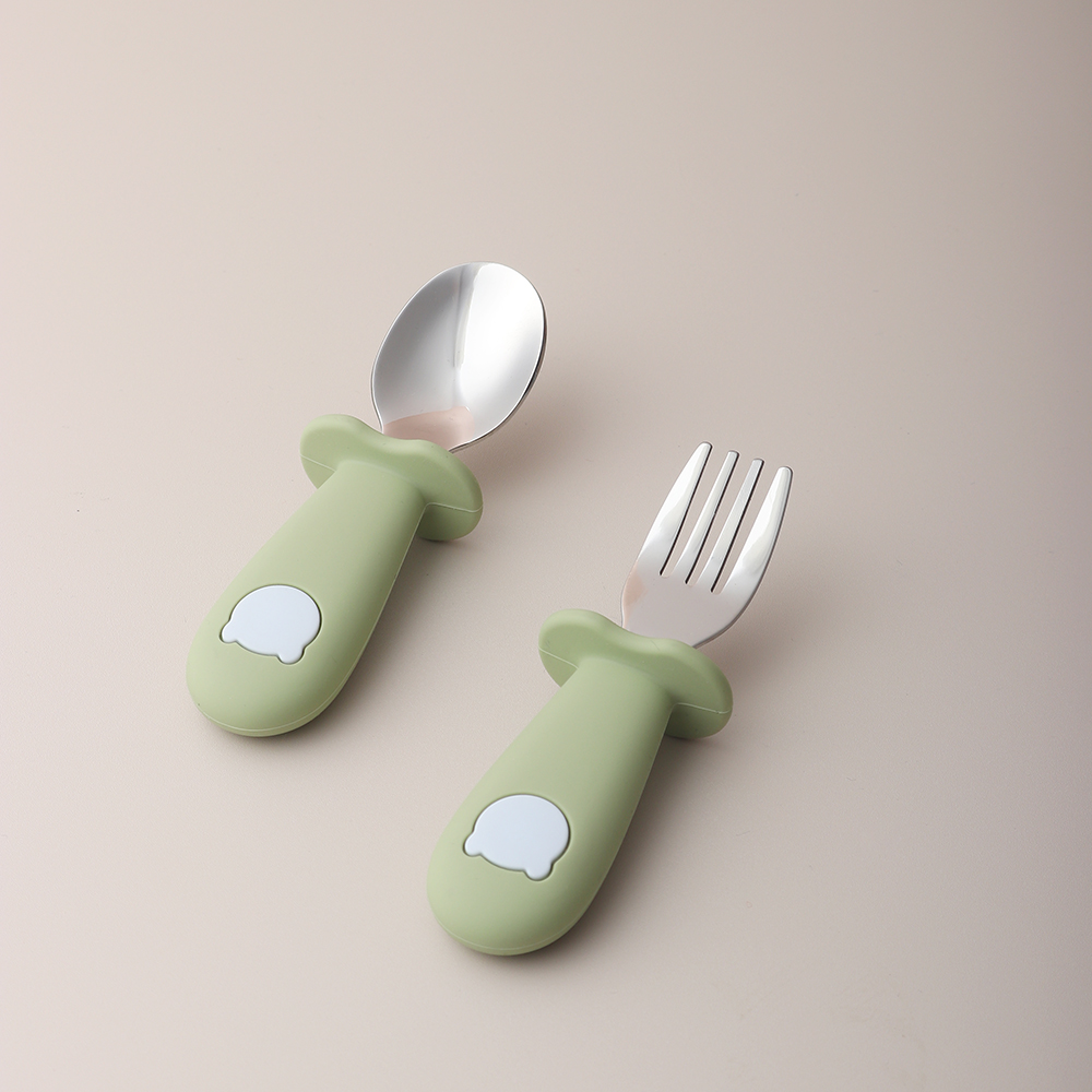 Baby Panda Shape Silicone Spoo - Baby Food Feeder recension och pris