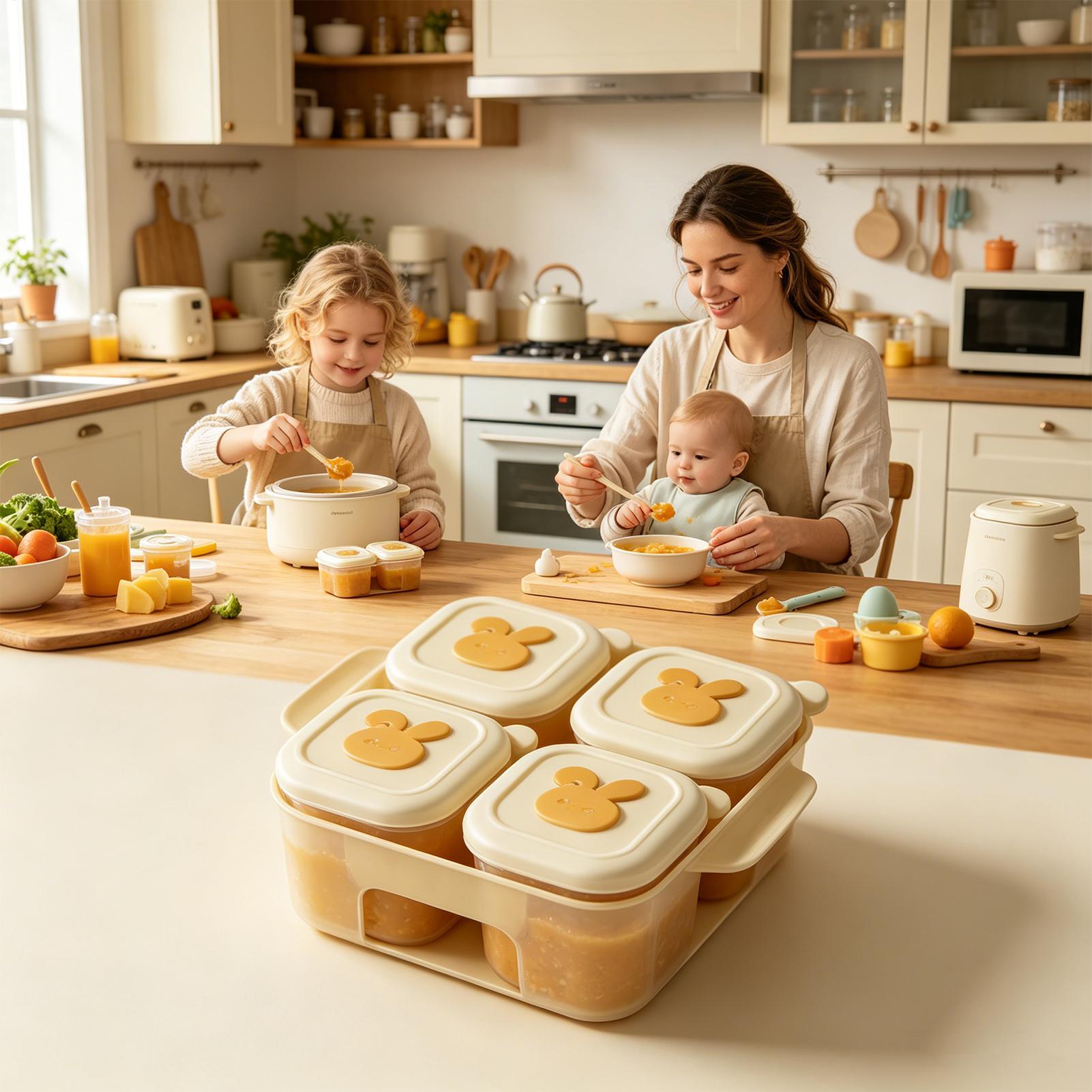 Food Freezer Tray With Lid Chi - Freezer Tray Baby recension och pris