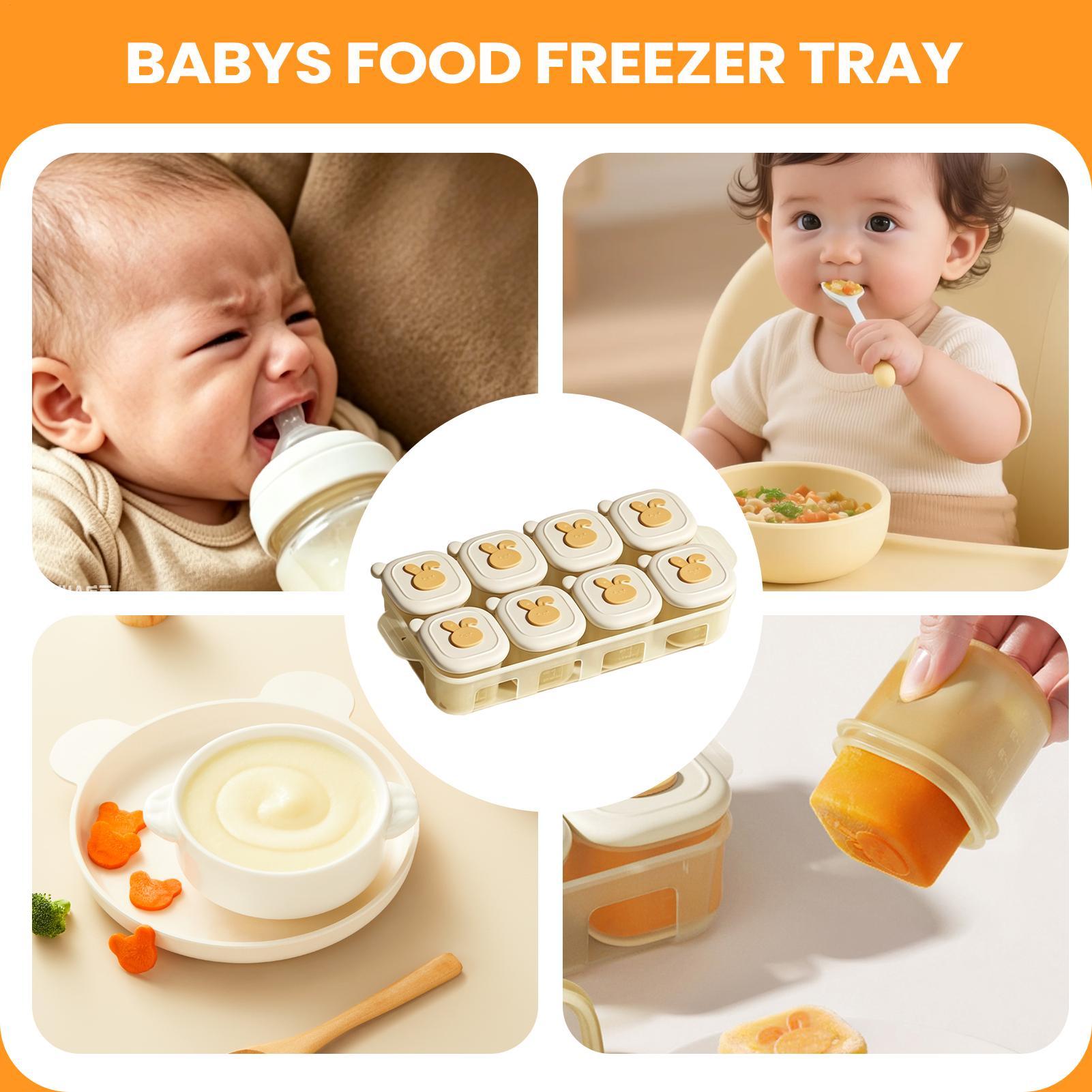 Food Freezer Tray With Lid Chi - Freezer Tray Baby recension och pris