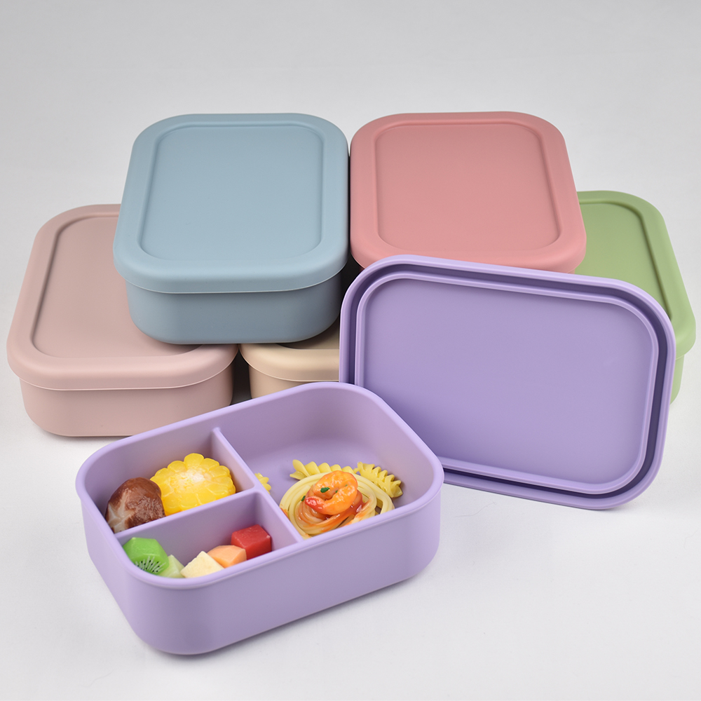3-Compartment Food Grade Silic - Baby Food Nan recension och pris