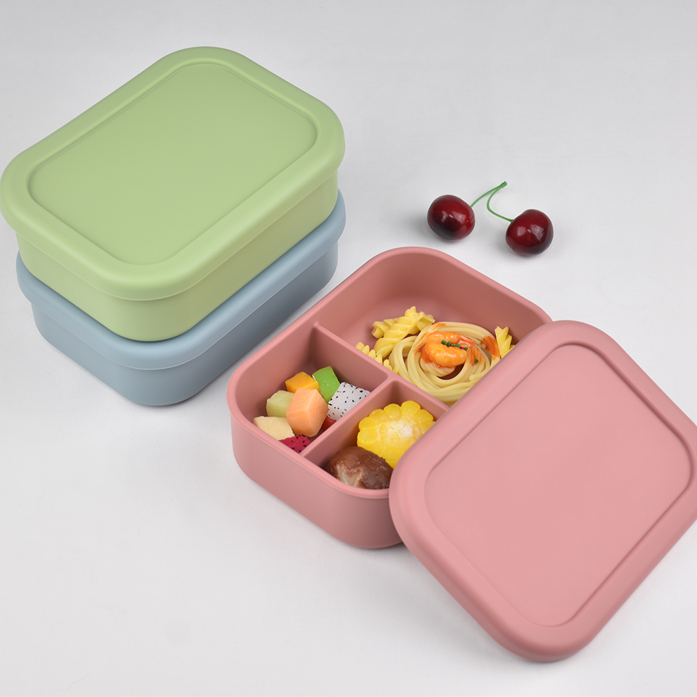 3-Compartment Food Grade Silic - Baby Food Nan recension och pris
