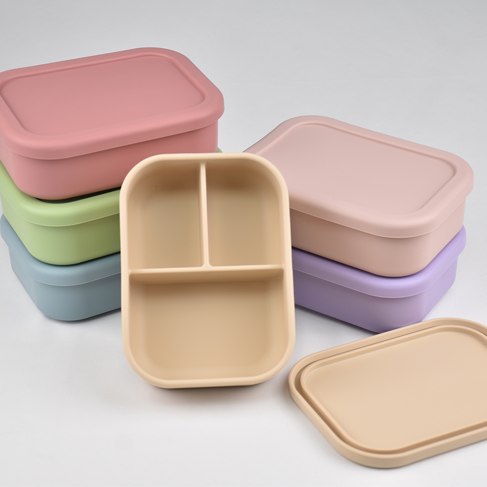 3-Compartment Food Grade Silic - Baby Food Nan recension och pris