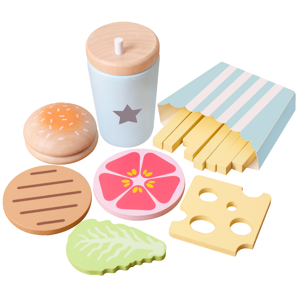 Wooden Kitchen toy role play f - Baby Food Under 1 Year recension och pris