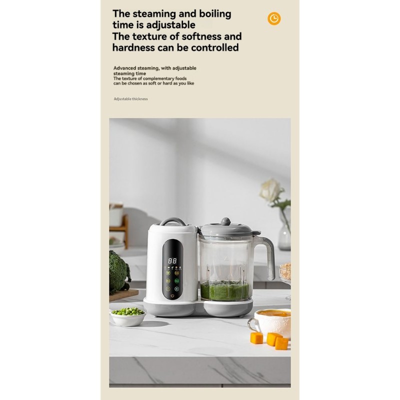 [NEW!N92R】 Automatic Baby Food - Baby Food Maker And Steamer recension och pris