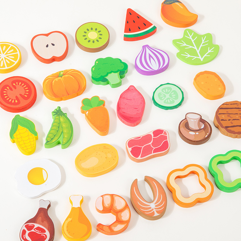 Wooden Simulation Salad Preten - Baby Food Under 1 Year recension och pris