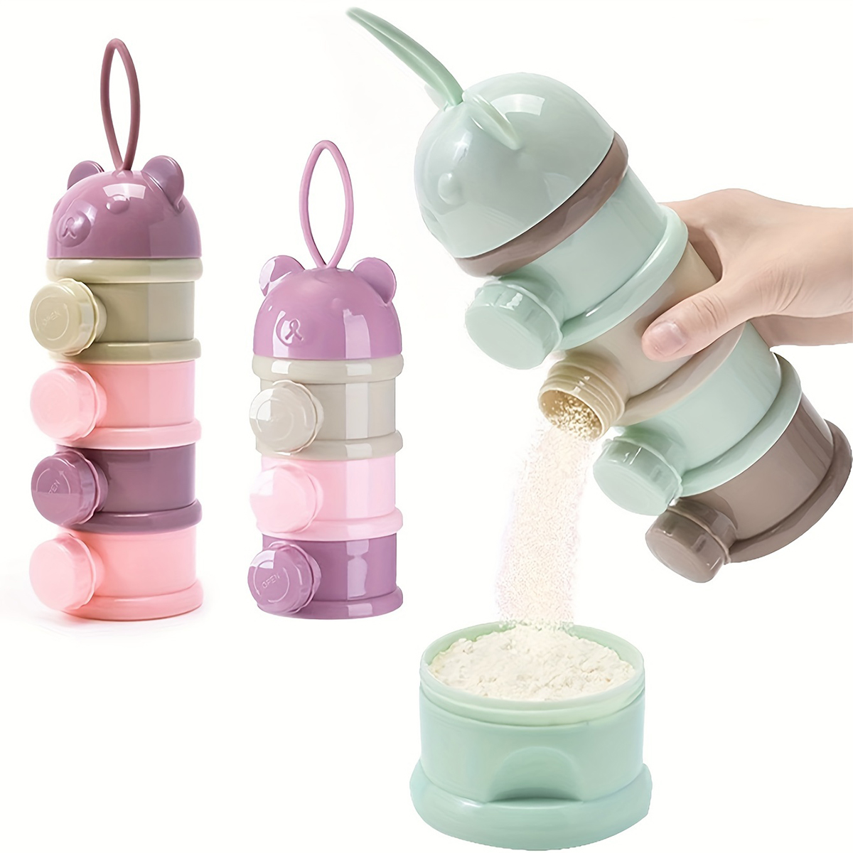 Large Capacity Baby Milk Powde - Puree Baby Food recension och pris