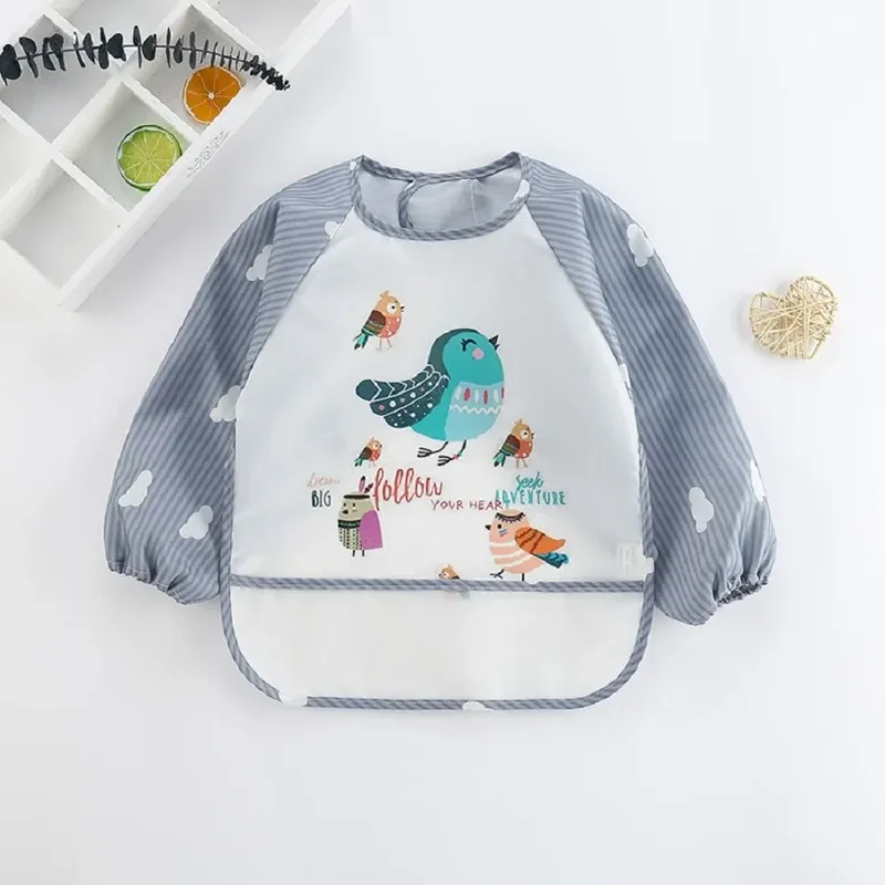 1/2Pcs Baby Long Sleeve Scarf  - Bib Long Sleeve recension och pris