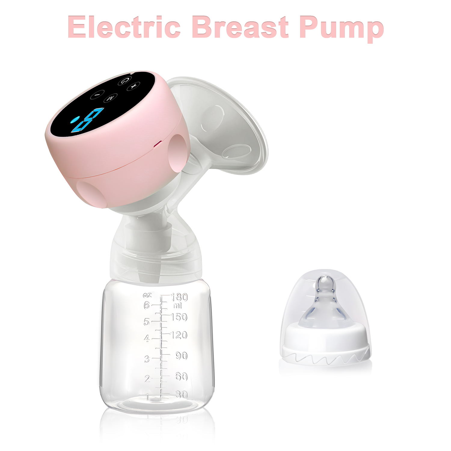 2-IN-1 Electric Breast Pump Po - Baby Food Bottle recension och pris