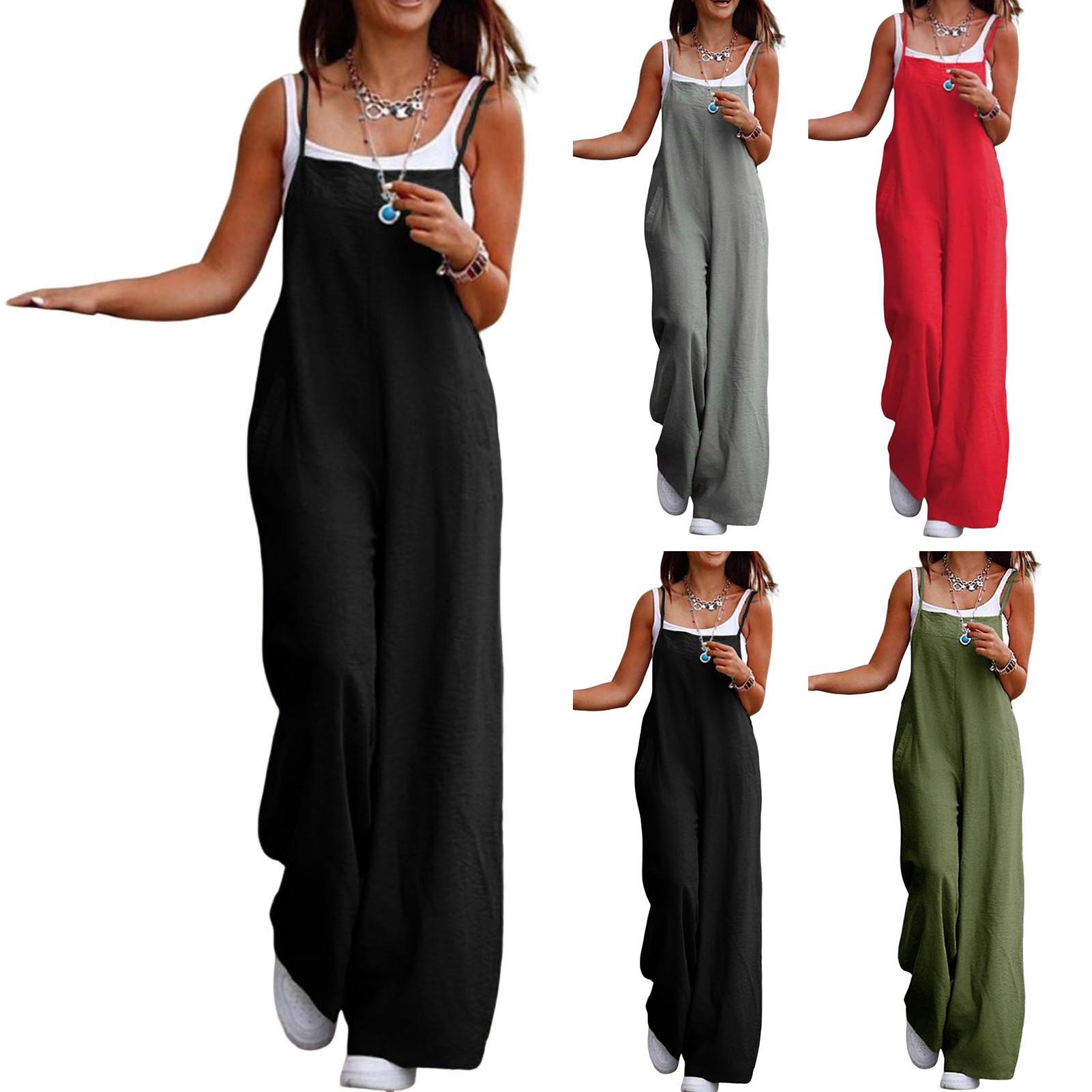 Casual Loose Jumpsuit Women Sp - Bib Long Sleeve recension och pris