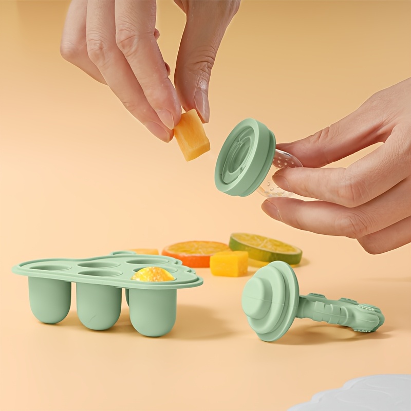 2pcs/1pc Mini-Baby Fruit Veget - Baby Food Feeder recension och pris