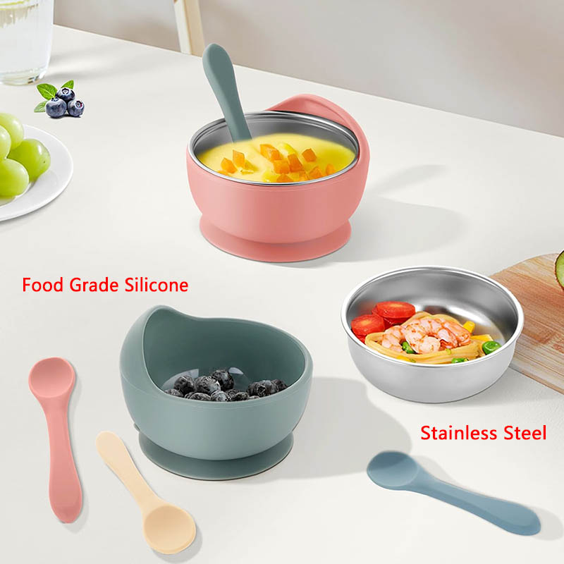 3Pcs Set Baby Feeding Bowl Wit - Baby Food Feeder recension och pris