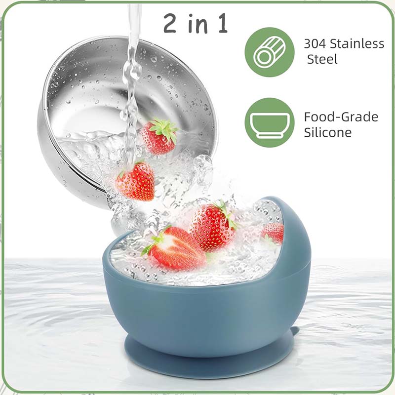 3Pcs Set Baby Feeding Bowl Wit - Baby Food Feeder recension och pris