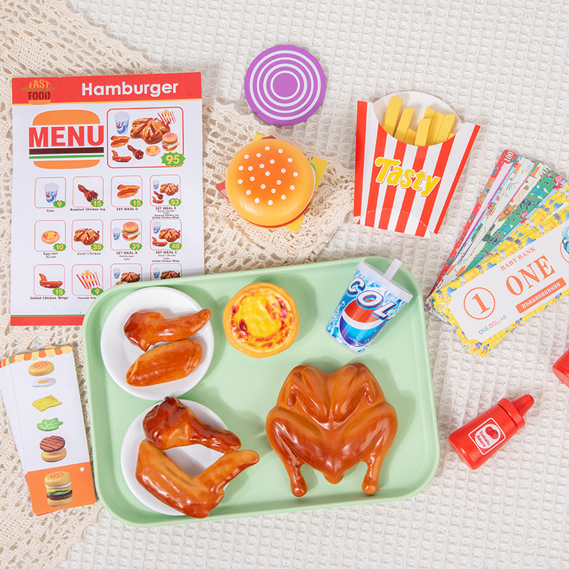 Wooden Fast Food Kitchen Prete - Baby Food Under 1 Year recension och pris