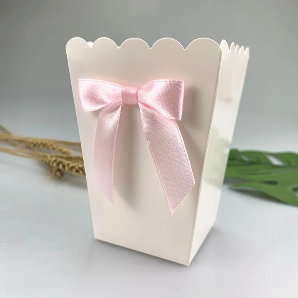 12pcs Pink Bow Popcorn Box Par - Baby Food Options recension och pris