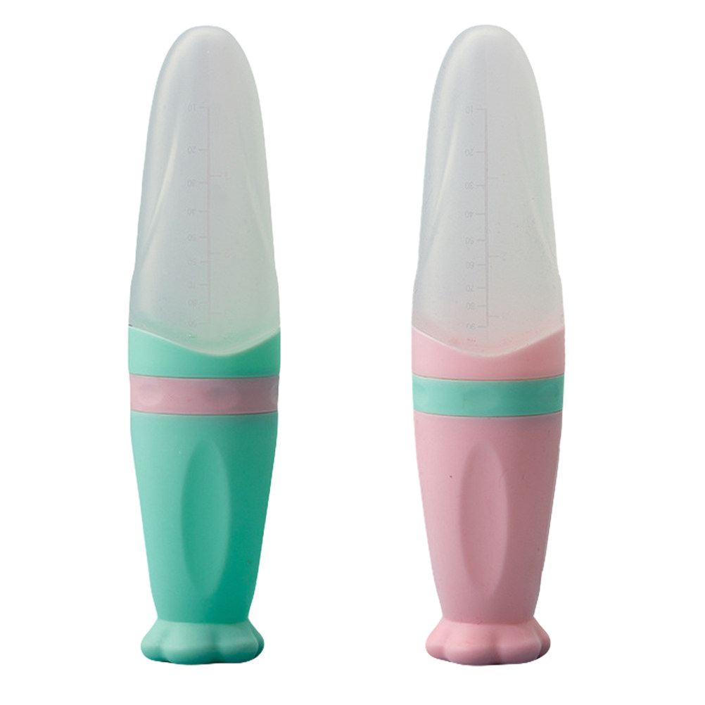 2Pcs Infant Silicone Squeeze F - Baby Food Healthy recension och pris