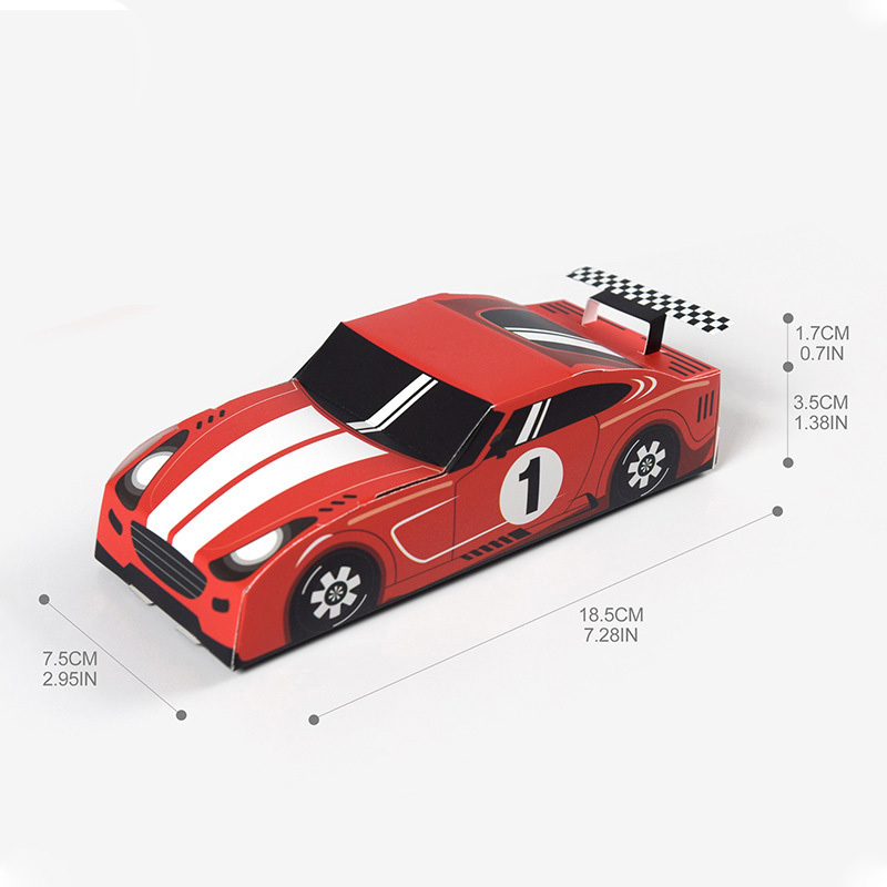 10/20/30pcs Racing Car Theme G - Baby Food Packaging recension och pris