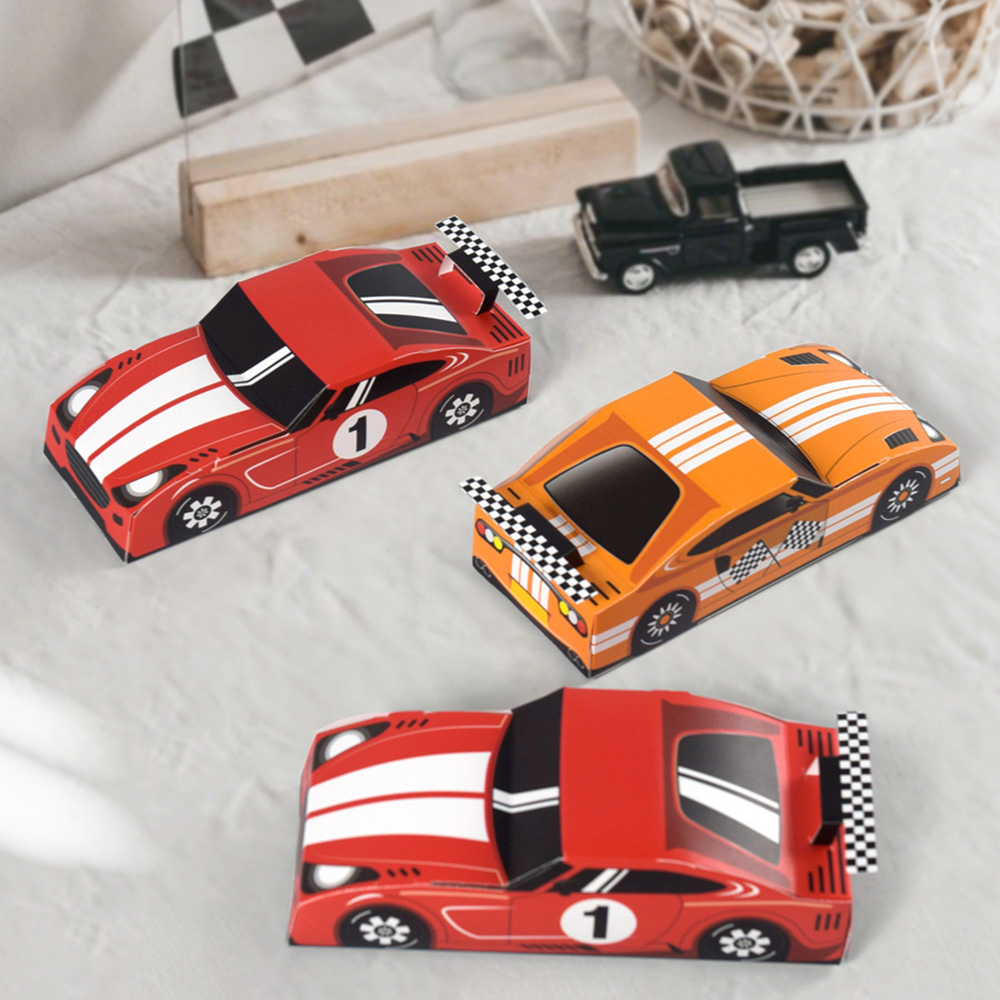 10/20/30pcs Racing Car Theme G - Baby Food Packaging recension och pris