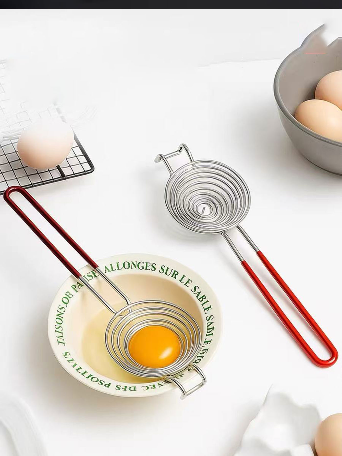 Egg White and Yolk Separator,  - Baby Food With Protein recension och pris