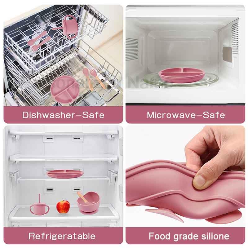 6Pcs Baby Feeding Set Free Per - Baby Food Name recension och pris