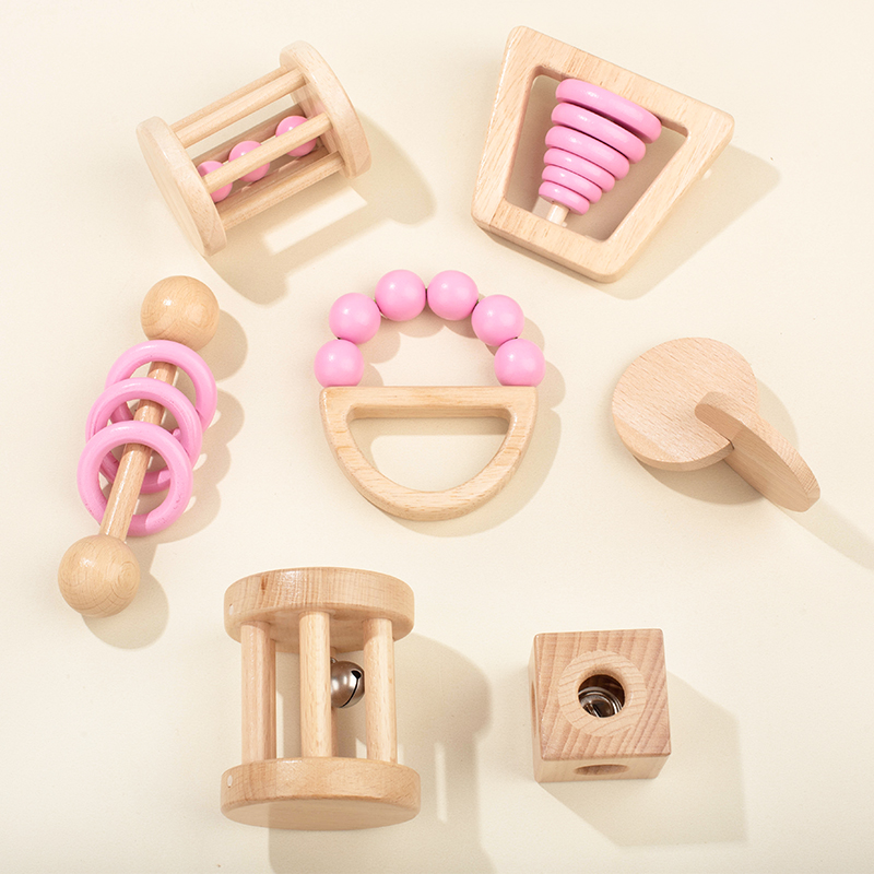 Montessori Wooden Toys Colorfu - Baby Food Under 1 Year recension och pris