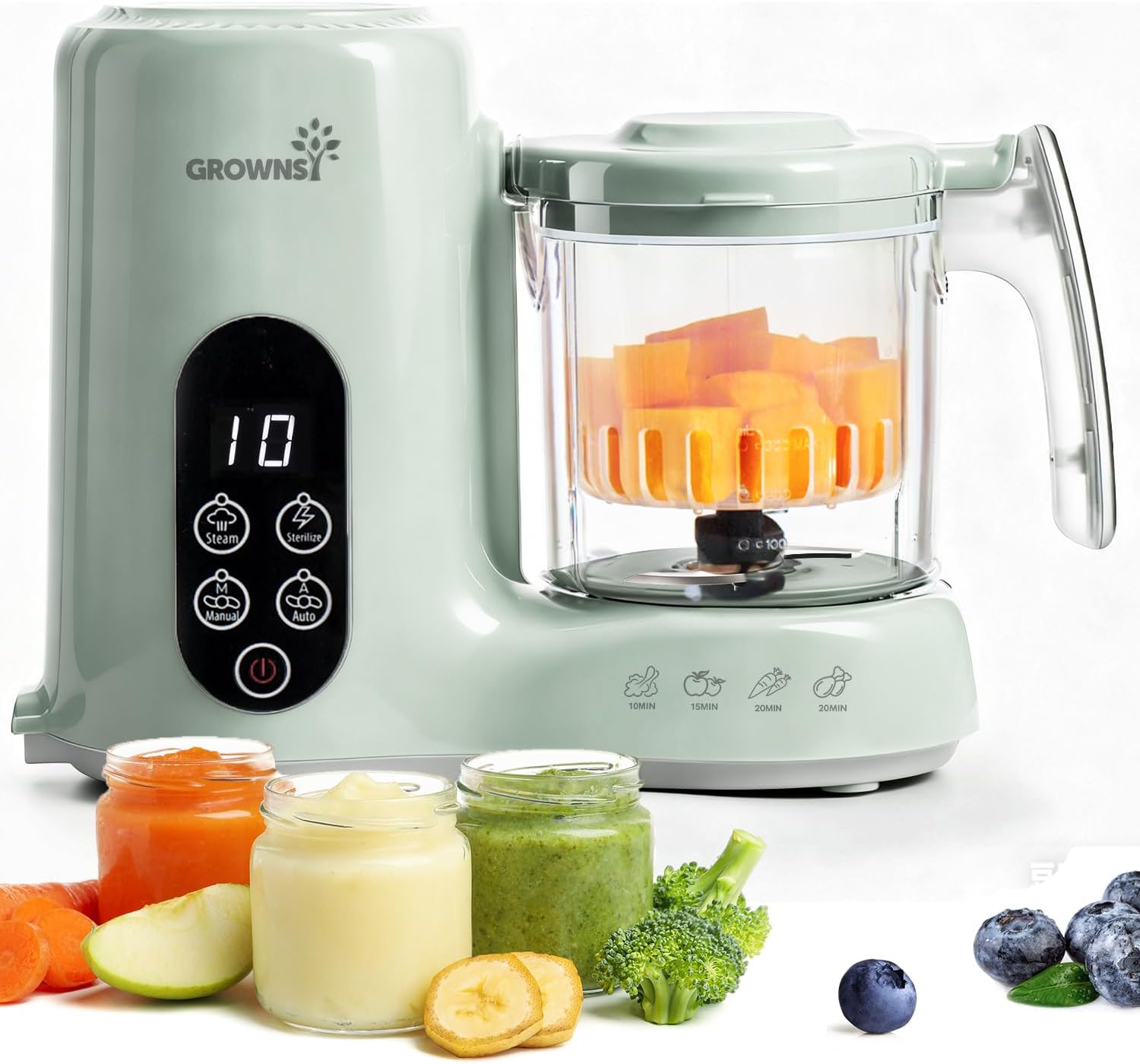 Baby Food Maker Steam Basket F - Baby Food Maker And Steamer recension och pris