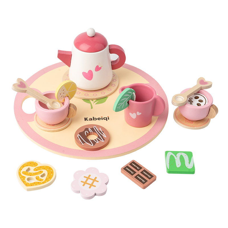 Wooden Tea Set For Little Girl - Baby Food Under 1 Year recension och pris
