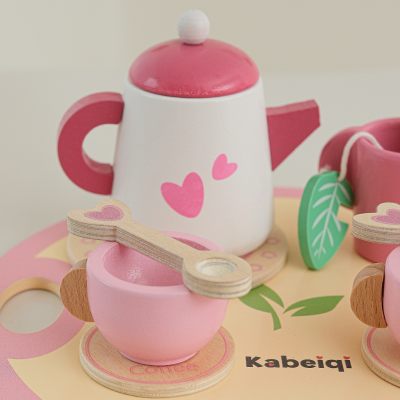 Wooden Tea Set For Little Girl - Baby Food Under 1 Year recension och pris