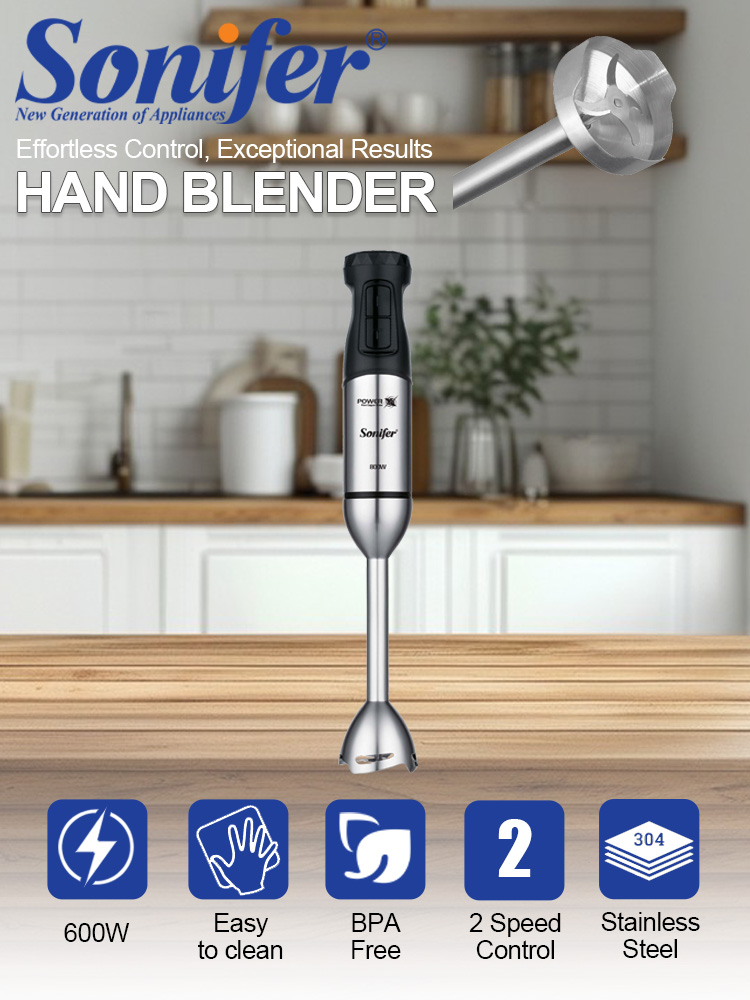 Hand Blender Sonifer SF-8181 6 - Baby Food Grinder Machine recension och pris