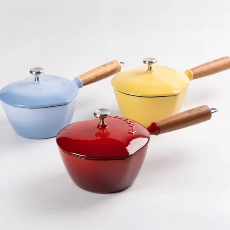 ‌Premium Cast Iron Skillet Non - Baby Food Healthy recension och pris