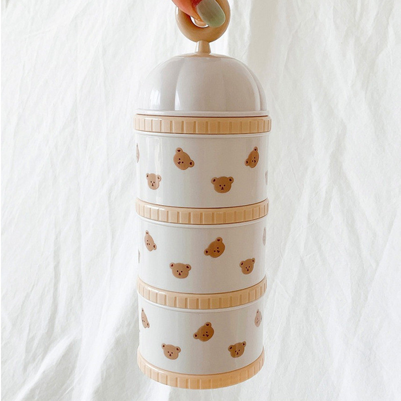Cute Bear Milk Powder Box Baby - Baby Food Bottle recension och pris