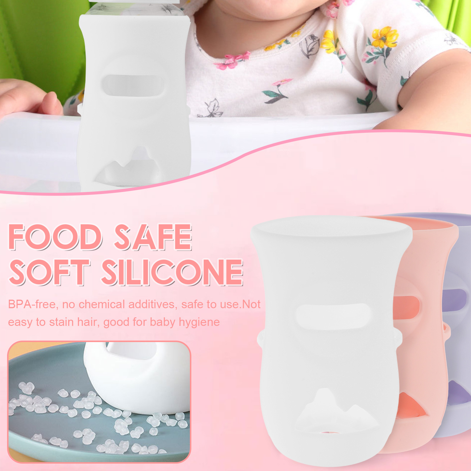 Silicone Sleeves Silicone Baby - Baby Food Nan recension och pris