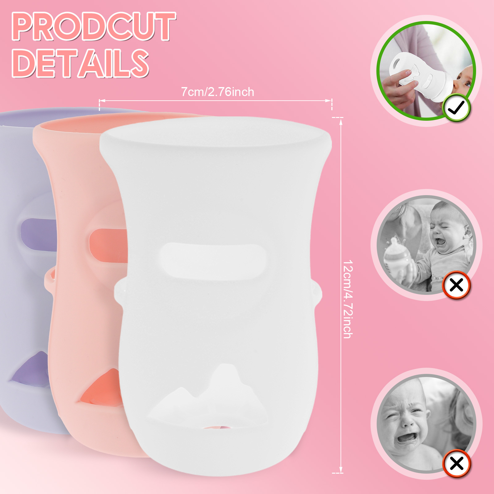 Silicone Sleeves Silicone Baby - Baby Food Nan recension och pris