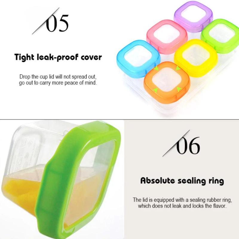 4/6pcs Baby Food Freezer Stora - Freezer Tray Baby recension och pris