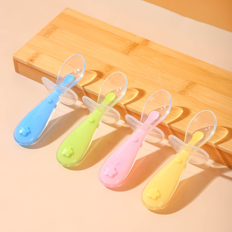 Baby Silicone Spoon, Baby Rice - Baby Food Feeder recension och pris