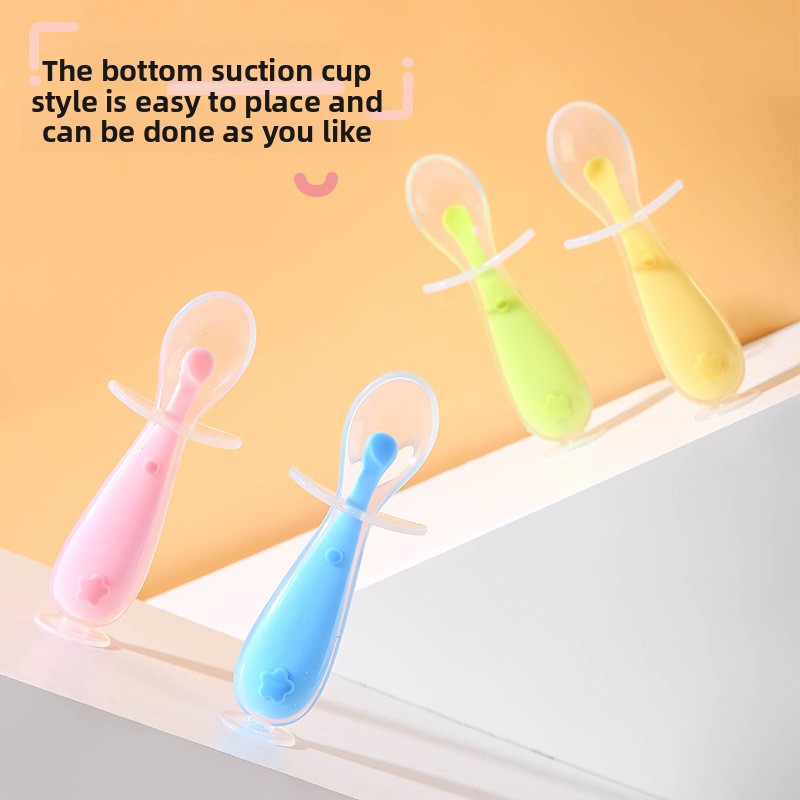 Baby Silicone Spoon, Baby Rice - Baby Food Feeder recension och pris