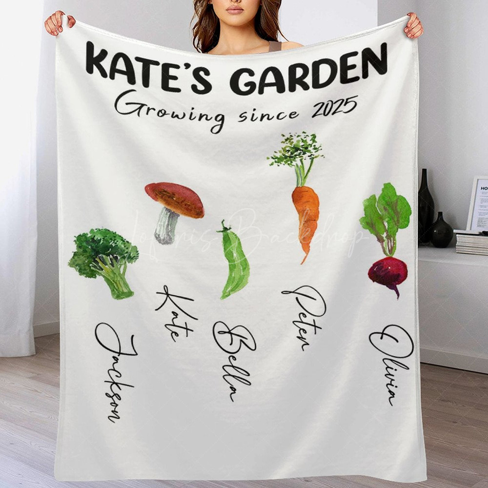 Cute Vegetable Garden Theme Cu - Baby Food Healthy recension och pris
