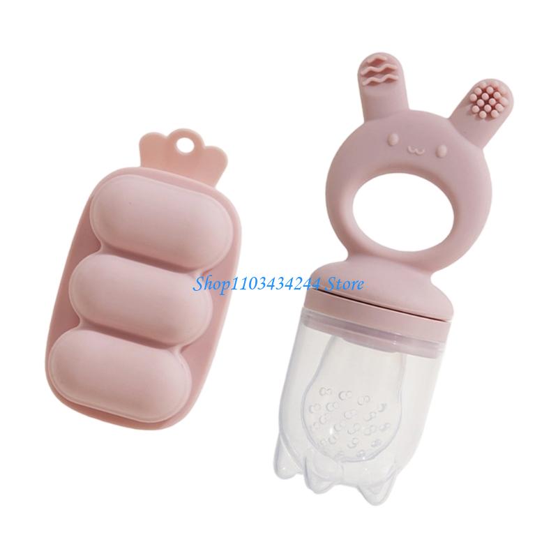 Silicone Baby Teether Feeder w - Baby Food Feeder recension och pris