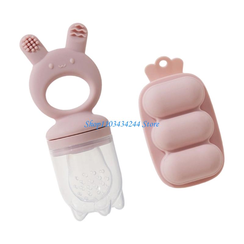 Silicone Baby Teether Feeder w - Baby Food Feeder recension och pris