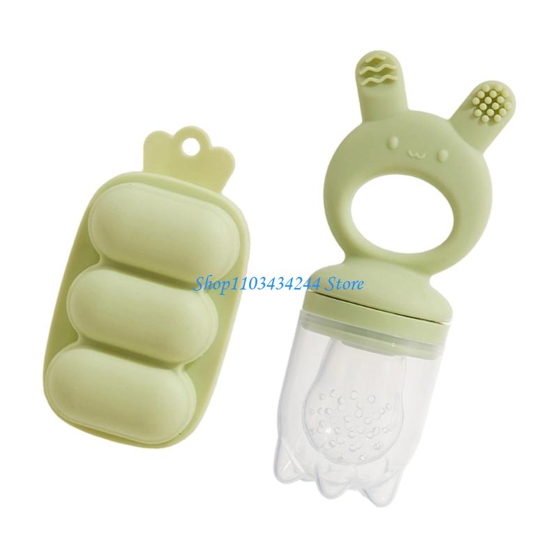 Silicone Baby Teether Feeder w - Baby Food Feeder recension och pris