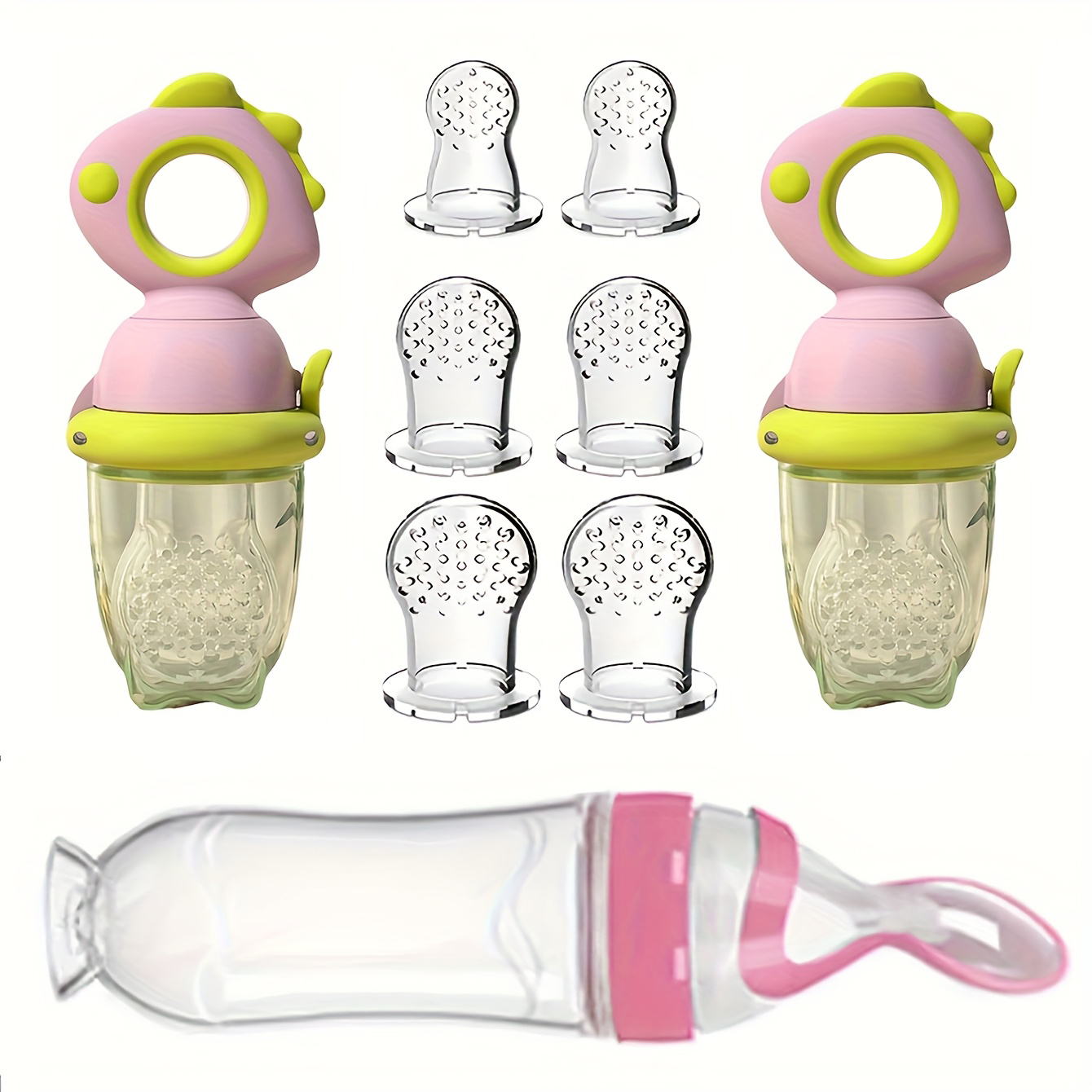 9pcs Baby Feeding Set: Include - Baby Food Feeder recension och pris