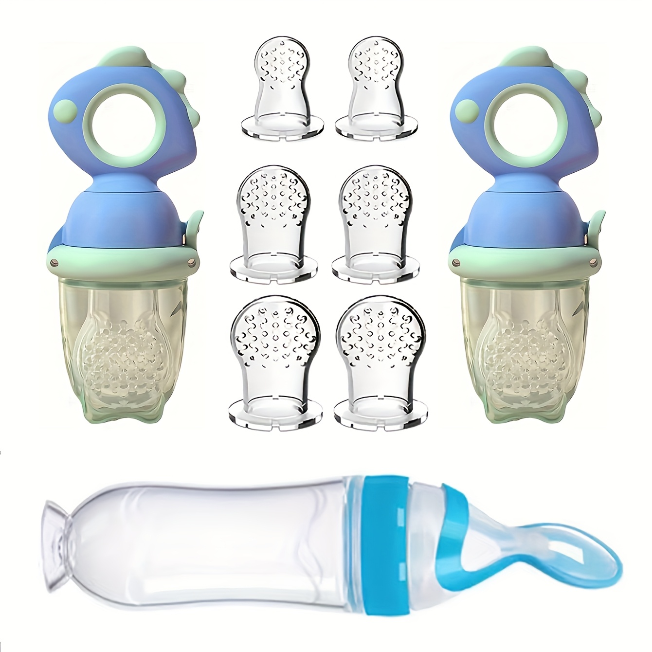 9pcs Baby Feeding Set: Include - Baby Food Feeder recension och pris