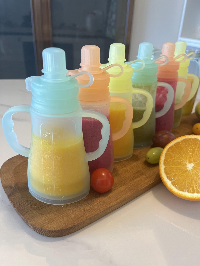 New Reusable Silicone Breast M - Baby Food Nan recension och pris