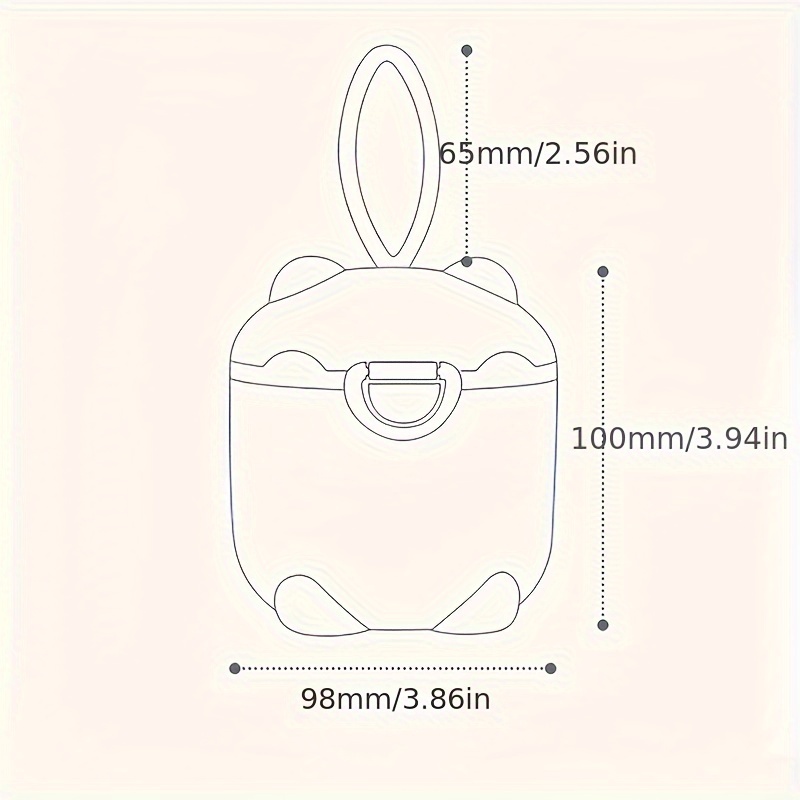1pc Portable Four-Layer Milk P - Puree Baby Food recension och pris