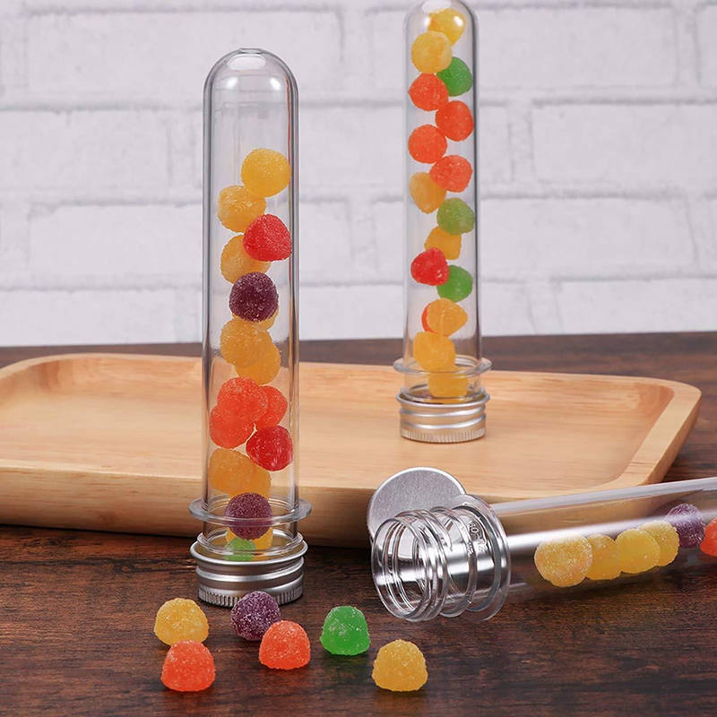 1/5Pcs Plastic Lab Test Tubes  - Baby Food Packaging recension och pris