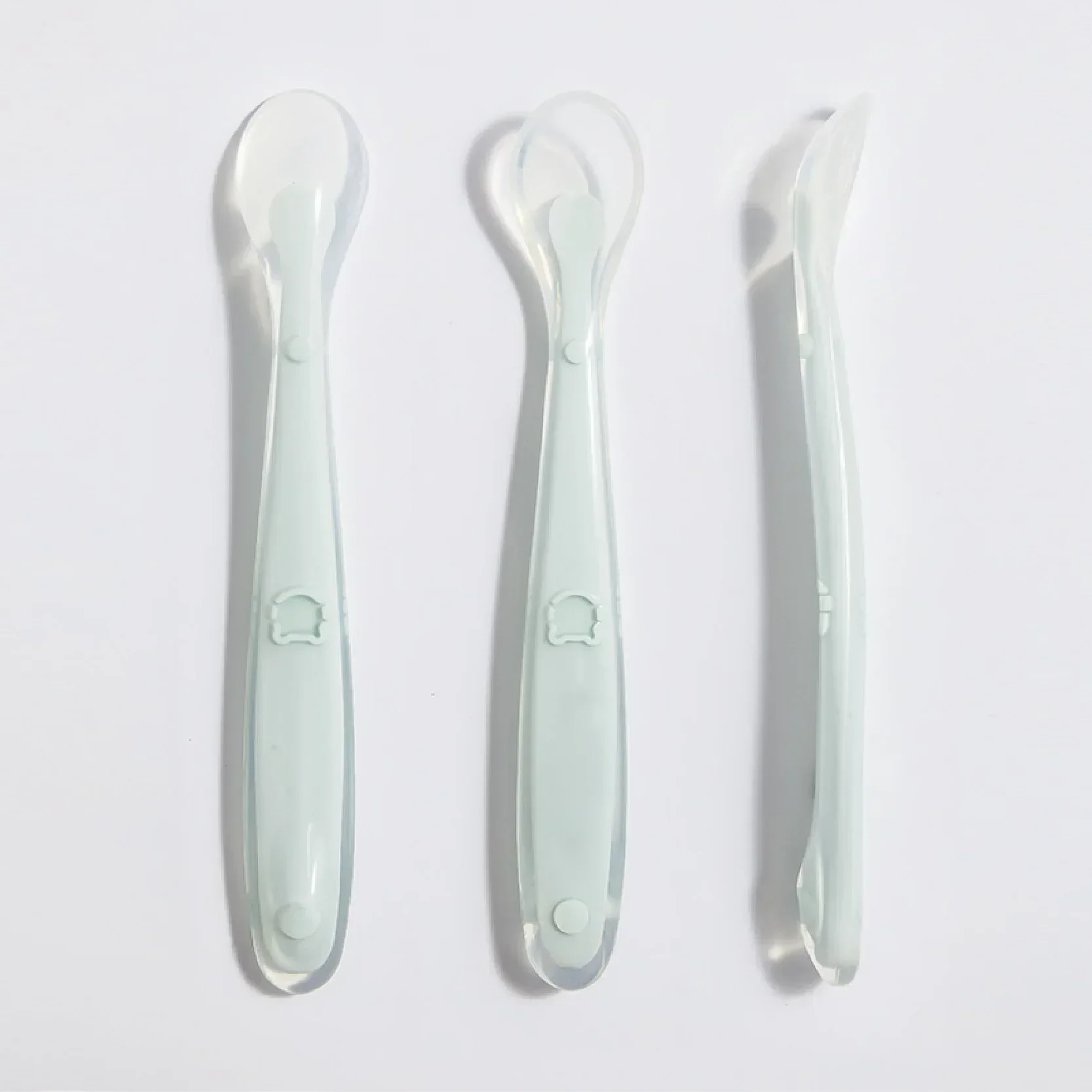 Soft Silicone Baby Spoon Toddl - Baby Food Feeder recension och pris