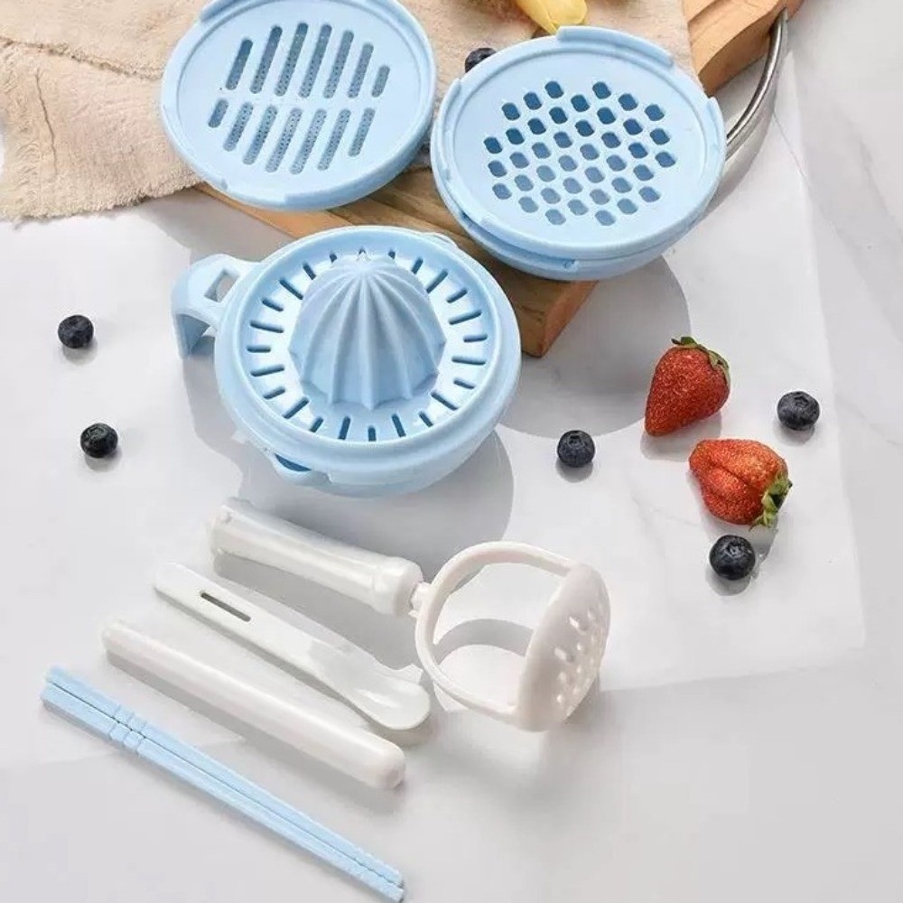Solid color Baby Food Grinding - Puree Baby Food recension och pris