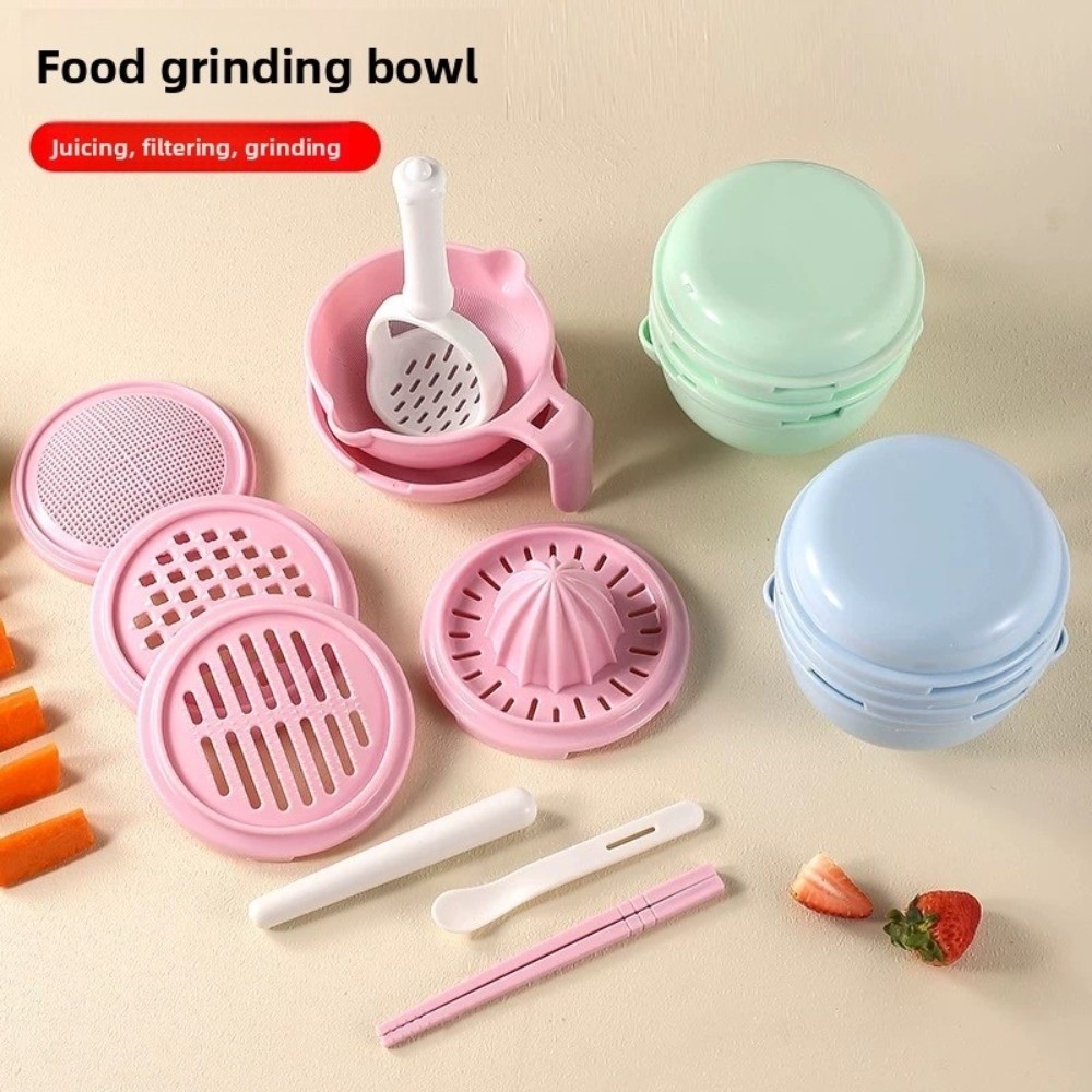 Solid color Baby Food Grinding - Puree Baby Food recension och pris