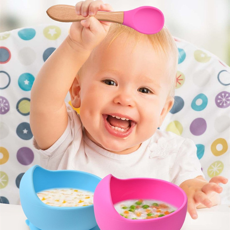 2Pcs/Set Baby Silicone Spoon F - Baby Food Feeder recension och pris